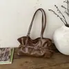 Bolsa casual retrô de grande capacidade, moderna e estilosa, bolsa de ombro nova e única, bolsa tote feminina primavera 2026