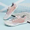 2026 Novo Modelo Sapatos de Natação Leves de Secagem Rápida para Uso Externo, Sapatos Aquáticos para Caminhada e Montanhismo, Sapatos Esportivos de Cinco Dedos para Casal para Praia e Rastreamento de Rios