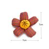 Tocado de Muñeca Rellena de Algodón de Flores Pequeñas Fragantes Pasador Material Bolso de Fieltro Colgante Broche de Felpa DIY Accesorios
