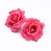 Cabezas de Rosas Artificiales Transfronterizas, Rosas de Tela de Seda, Arreglos Florales Hechos a Mano para DIY, Decoración del Hogar, Arreglos Florales para Zapatos y Sombreros, Fotografía