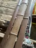 Tiras de bambu branco tiras de bambu carbonizado blocos de bambu placa de bambu vara de bambu decoração de casa de campo divisória de teto parede de fundo bambu anticorrosão