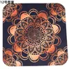 Numbwin Cuadrado 35cm Esterilla de Yoga Mandala Cojín de Soporte Plano Esterilla de Fitness y Baile Amazon Transfronterizo