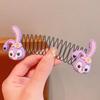 Grampo de cabelo para franja infantil artefato de acabamento de cabelo acessórios de cabelo pente de cabelo para meninas grampo de cabelo de bebê pente de cabelo