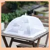 5 Coberturas de Comida, Coberturas à Prova de Poeira, Coberturas Transparentes para Vegetais, Coberturas Retangulares Dobráveis Anti-Mosquito, Coberturas de Mesa para Piquenique ao Ar Livre
