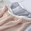 Shorts de Segurança, Calça Três Quartos, Anti-Exposição, Fenda na Bainha, Shorts de Corte Amplo, Podem Ser Usados por Fora, Respirável, Visual de Pernas à Mostra