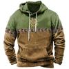 Suéter con capucha para hombre, con estampado digital de letras, estilo transfronterizo europeo y americano, sudadera con capucha para hombre y mujer, abrigo holgado informal de otoño e invierno