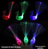 Luminosa pavão dedo luz jardim de infância pequeno presente push presente crianças tenda drenagem luminoso pequeno brinquedo atacado