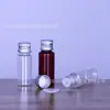 15ml 20ml tapa de aluminio botella de plástico botella pequeña transparente botella para dividir emulsión