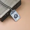 Plata de ley 999 amarillo dios de la riqueza nada marca plata colgante hombres retro auspicioso nacional estilo Xizang colgante sólido
