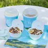 Copo Descartável para Milk Tea e Café com Tampa Copo de Papel para Bebidas de Chá Embalagem Comercial Espessada para Bebidas Quentes para Levar com Logo Impresso