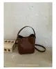 Bolso de Cubo Tejido de Moda para Mujer 2026 Otoño Nuevo de Gama Alta Nicho para Viajes Diarios Bolso Cruzado de un Solo Hombro Versátil Casual