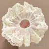 Brillante Coletero Estilo Zhao Lusi para Mujer, Goma para el Cabello de Alta Gama, Cuerda para Moño, Accesorio para el Cabello de Xu Yan