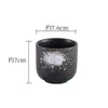 Tazas de Té Estilo Japonés Transfronterizas al por Mayor, Tazas de Cerámica Negra, Tazas de Café Comerciales, Vasos de Agua para el Hogar de Regalo, Tazas de Exportación para Aromaterapia