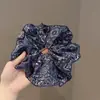 2025 Elegante Estilo Palacio Retro Nuevo Scrunchie Grande Vintage para el Cabello para Mujeres con un Toque de Lujo y Elegante Accesorio para el Cabello