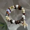 Jingdezhen nova pulseira de cerâmica pulseira de coração de menina infantil círculo único joia desenho animado fofo suprimento de barraca atacado