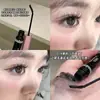 Máscara de Pestañas Feixi Steel Tube, Alargadora con Fibras, No Mancha, Rizadora Ultra Fina, Estilo Ligeramente Curvo, Impermeable, No Mancha para Mujeres