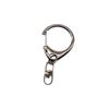 Aleación de Zinc Hebilla en Forma de C Juego de Dos Llaveros, Accesorios para Llaveros, Hebilla Colgante, Hebilla en Forma de Ocho en Stock