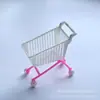 Accesorios para Muñecas, Casa de Juego Infantil, Juguetes de Supermercado, Vajilla de Cocina, Mini Cesta de Compras, Carrito de Compras, Accesorios de Comida y Juego