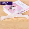 Colgador interior de plástico transparente para ropa interior clip desechable para sujetador estante para sujetadores y ropa interior entrega de fábrica barata hermoso estante de exhibición para la espalda