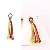 Pingente Decorativo para Bolsa Trançada de Corda, Versátil para Viagem, Acessório de Corrente para Celular Tendência Feito à Mão com Corda
