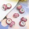 1 pulseira de miçangas artesanal com 3 fileiras de contas redondas incrustadas de argila macia, coloridas, com furo grande. Acessórios. 10 contas com furo grande