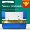 Prensa dobradeira hidráulica para chapas WC67Y-63Tx2500 máquina de dobrar 63T máquina de dobrar CNC para aço inoxidável 2,5 m