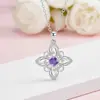 Collar de Nudo Celta de Moda Estilo Europeo y Americano para Mujer, Cadena para Clavícula Popular Transfronteriza, Regalo de Vacaciones, Disponible para Dropshipping