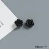 10MM simulação de cor rosa feito à mão diy cola de creme capa de celular furo para grampo material para sapatos acessórios de resina