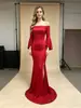 Vestido Largo Elegante de Sirena con Hombros Descubiertos Europeo y Americano AliExpress Amazon Comercio Transfronterizo Vestido de Noche