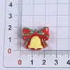 Novo Estilo - Série de Elementos de Natal Fofos Desenho Animado Brilhante Acessórios de Resina DIY Capa de Celular Grampo de Cabelo Adesivo para Copo D'água