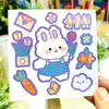 Benny Oso Dibujo Animado Lindo ins Taza Térmica Taza Panza Grande Pegatina pvc Taza de Agua Pegatina Impermeable Pegatina para Diario