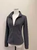 Nova Jaqueta de Lã com Gola Alta Feminina Cardigã Slim Fit Camada Interna Versátil para Esportes ao Ar Livre Camada Base Quente