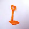 Dispositivo para Beber Agua de Pollo y Pato Taza Colgante Bebedero de Pezón para Pollo Dispositivo para Beber Agua con Bola de Acero en Forma de C Taza Colgante de Doble Pezón Dispensador de Agua