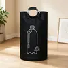 Cesta de Ropa Sucia Minimalista Moderna, Cesta de Almacenamiento Grande Móvil para el Hogar, Cesta Universal de Almacenamiento para Ropa Sucia para Dormitorio y Lavandería