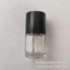 Botella redonda de vidrio transparente para brillo de labios con aplicador, botella para brillo de labios con tapa, botella para esmalte de uñas 10ml15ml