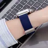 Adequado para Pulseira de Relógio Apple 10 iWatch Fivela de Parafuso Pulseira de Nylon Trançado Magnética Applewatch S9Se