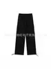 Pantalones Rectos Lavados de Personalidad Tendencia Estilo Americano Transfronterizos Moda Callejera Sueltos Casuales de Pierna Ancha Largos Versátiles Unisex
