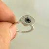 Anillo Giratorio de Plata Tailandesa para la Ansiedad Anillo para el Dedo Índice Multi-Círculo Cuentas de Transferencia Auspicioso Transferencia Moda Coreana Regalo para Novia