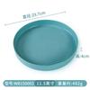 Xiangyuanmei Prato de Louça de Melamina Estilo Escandinavo Prato para Restaurante de Hot Pot Comercial Prato de Plástico Prato Criativo Imitação de Porcelana Prato para Churrasco