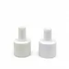 Tapa cuentagotas de silicona con anillo central de PP de doble capa de 18/20 dientes, accesorios para botellas de aceites esenciales, doble capa por dentro y por fuera, se puede galvanizar