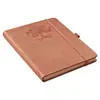 Cuaderno Retro de Tapa Dura Noteory, Diario de Apertura Plana para Oficina, Viajes y Registro Diario