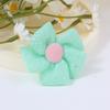 Accesorios de Flores de Cinco Pétalos a Cuadros de Venta Caliente del Fabricante Accesorios para Ropa Flor Hecha a Mano Rellena de Algodón Accesorios de Flores DIY Tela