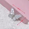 Broche de mariposa antifritilar de alta gama, alfiler de perla antiexposición, alfiler de ramillete en stock, fábrica, venta al por mayor, accesorios de ropa