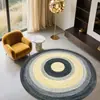 Alfombra de Piso de Yute Mesa de Café Dormitorio Planta de Pasto Tejida a Mano Alfombra de Oficina Apta para Aspiradora Estilo Wabi-Sabi Uso en el Hogar
