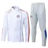 2526 Versão Retrô da Jaqueta do Uniforme de Apresentação do Real Madrid Uniforme de Futebol Manga Longa Traje Adulto do Real Madrid Uniforme de Apresentação de Jersey Outono e Inverno