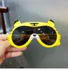 Nuevas Gafas de Sol Infantiles de Dibujos Animados de Tigre Pequeño Forma Linda Gafas de Sol de Silicona para Bebé Polaroid Gafas de Venta Caliente Transfronteriza