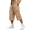 Pantalones Cortos de Verano Trendy Jacquard con Cordón, Estilo Americano, Cruzados, Sueltos, Deportivos Casuales, Tallas Grandes para Hombre
