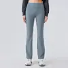 Pantalones de Yoga Otoño e Invierno para Mujer, Pantalones Deportivos Acampanados Elásticos, Forro Polar, Cálidos, Adelgazantes, Cintura Alta, Levantamiento de Glúteos, Pantalones de Fitness Daw181
