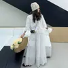 Colección de Verano 2025: Nuevo Conjunto de Falda-Pantalón con Encaje Bordado Pesado Estilo Chino, Vestido de Hada Versátil y Elegante, Atuendo Dulce de Dos Piezas