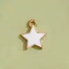 Pendente Pequeno DIY Transfronteiriço Acessórios Yiwu Estrela Criativa Coração Pequeno Pingente Pulseira Corrente de Orelha Acessórios Exquisitos